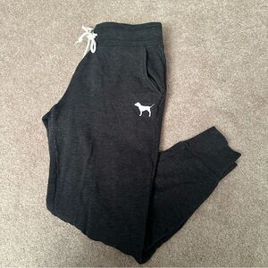 PINK Victoria’s Secret- Women’s Charcoal Joggers- SIZE XS